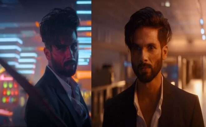 Shahid Kapoor look in Bloddy Daddy movie