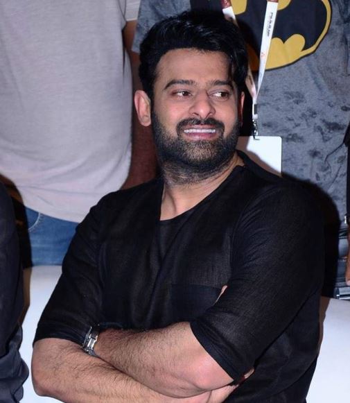 Actor Prabhas smiling