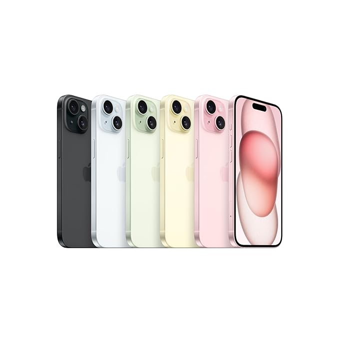 iPhone 15 in different colors