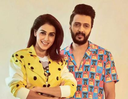 Riteish Deshmukh With Wife Genelia