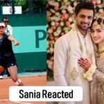 Sania Mirza Reaction on Shoaib Malik