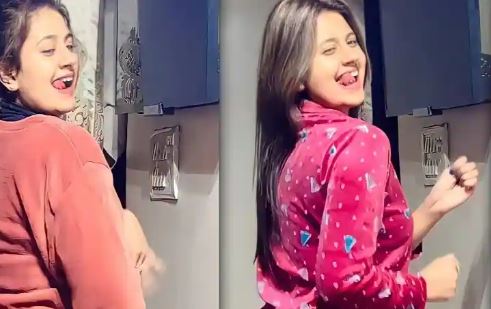 Anjali Arora Dance on Kacha Badam song