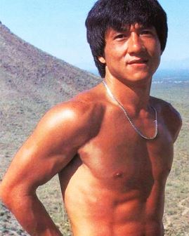 Jackie Chan at young age