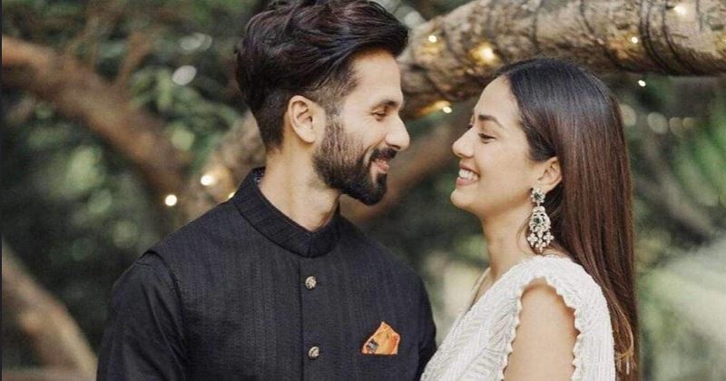 Shahid Kapoor and Mira Rajput together.