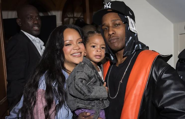 Rihanna and Son Riot Rose Amazing Look as Mother Son duo Supports A$AP Rocky's at Paris Fashion Show