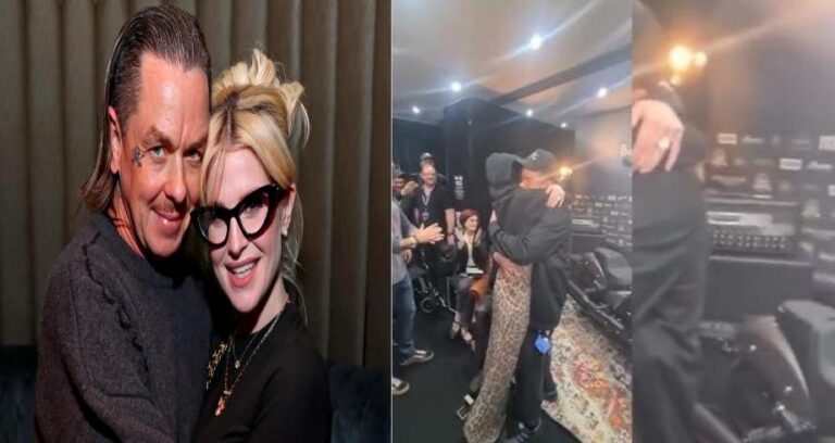 Kelly Osbourne Engagement with Sid Wilson at Ozzy’s Final Show