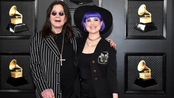 Kelly Osbourne with Father Ozzy Osbourne