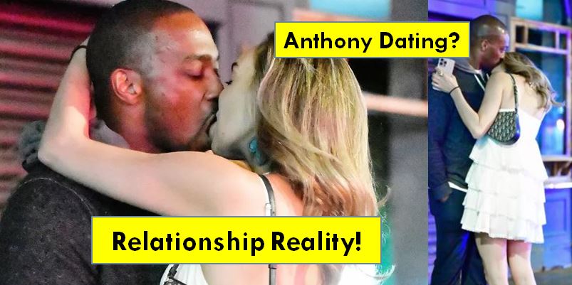 Anthony Mackie and his girlfriend together