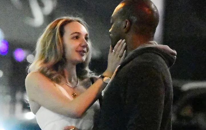 Anthony Mackie and his girlfriend