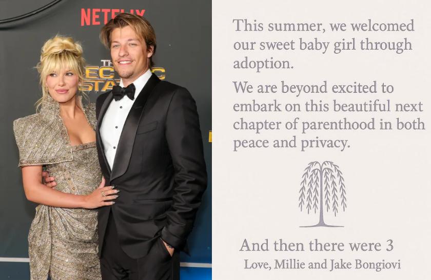 Millie Bobby Brown Adopts A Baby - Couple Welcomes Their First Child - Shared the good news on Instagram