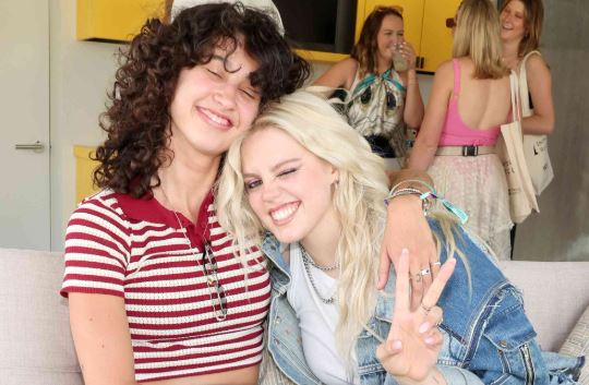 renee with towa in light mood